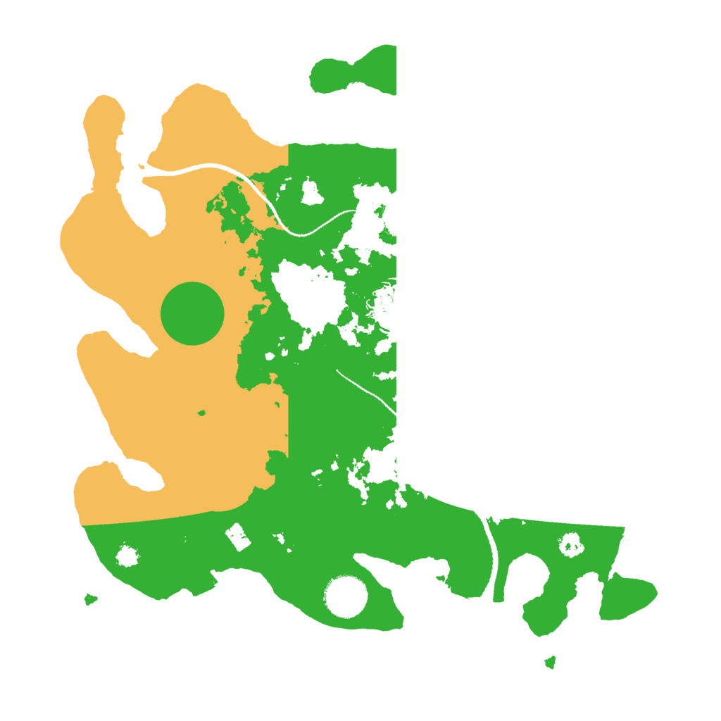 Biome Rust Map: Procedural Map, Size: 3000, Seed: 1927511930