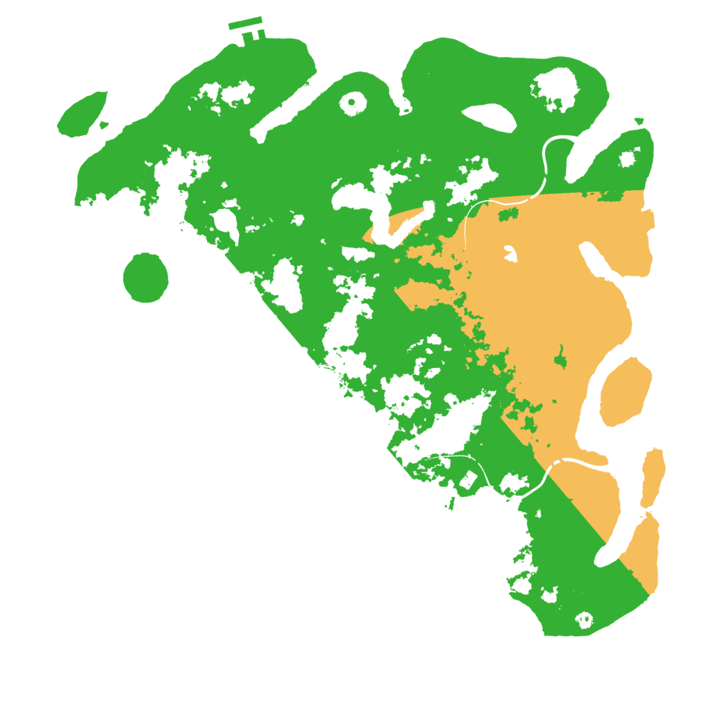 Biome Rust Map: Procedural Map, Size: 4250, Seed: 17120