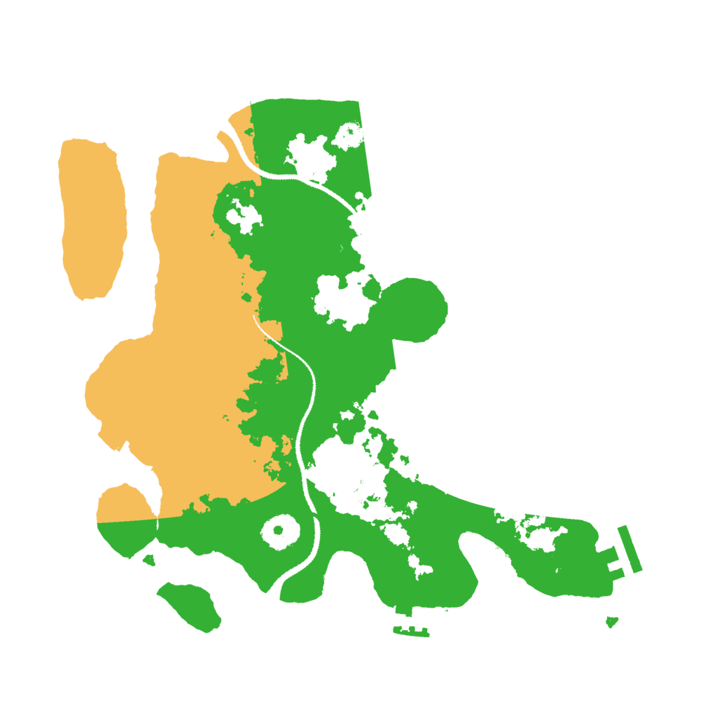 Biome Rust Map: Procedural Map, Size: 3000, Seed: 1289737400