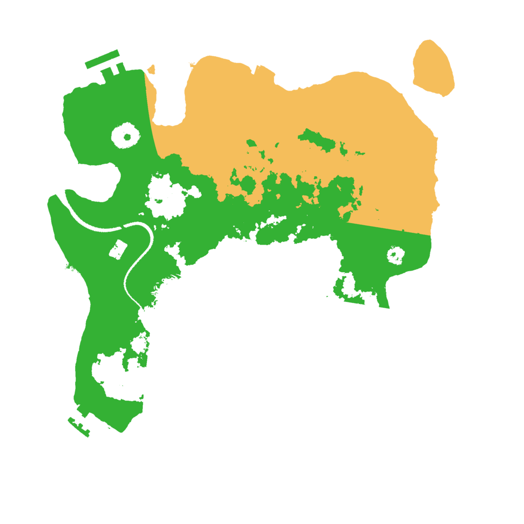 Biome Rust Map: Procedural Map, Size: 3000, Seed: 915160523
