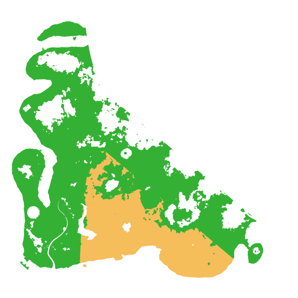 Biome Rust Map: Procedural Map, Size: 4250, Seed: 23629