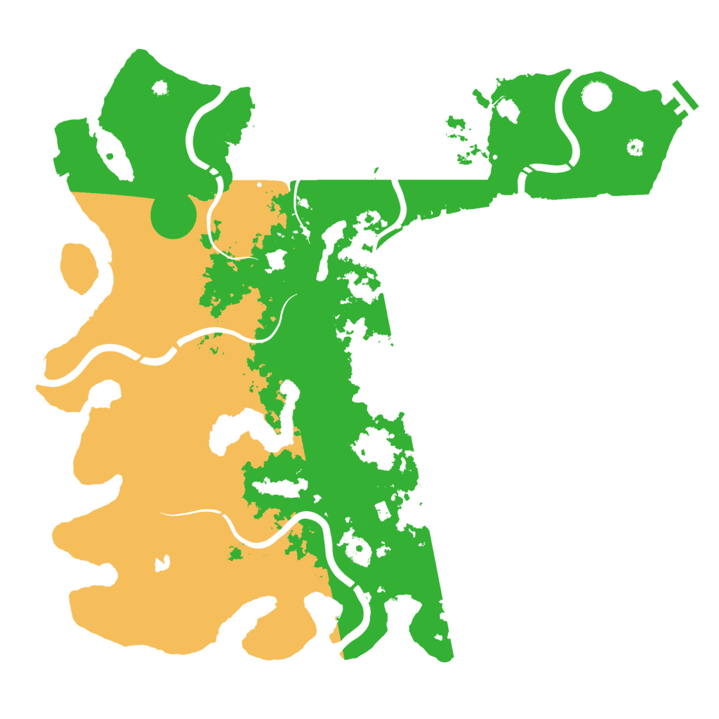 Biome Rust Map: Procedural Map, Size: 4250, Seed: 878111109