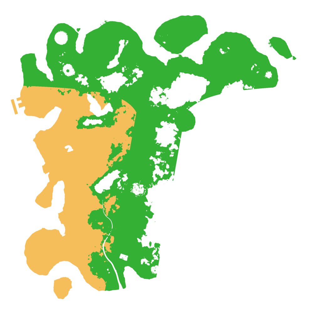 Biome Rust Map: Procedural Map, Size: 4250, Seed: 994889689