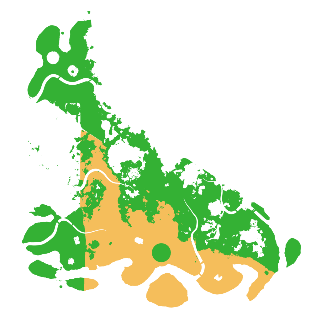 Biome Rust Map: Procedural Map, Size: 4500, Seed: 201387371
