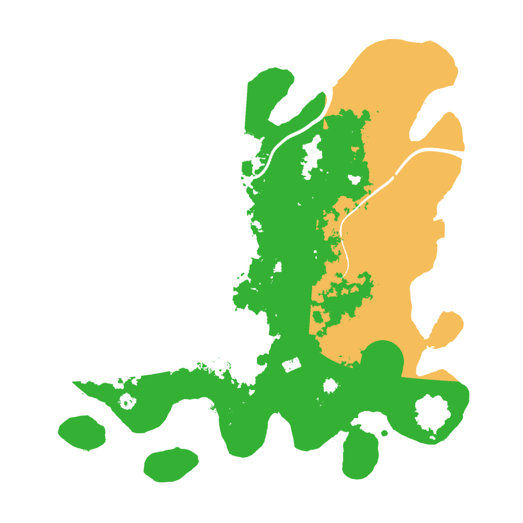 Biome Rust Map: Procedural Map, Size: 3250, Seed: 17122024