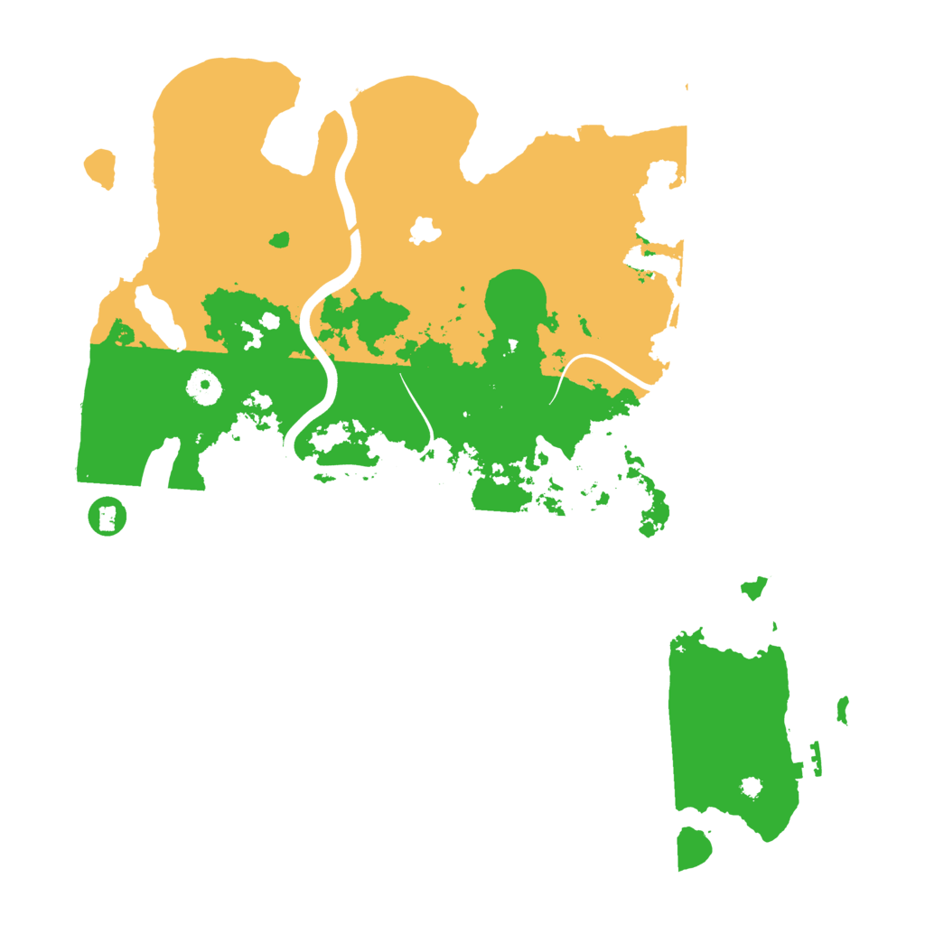 Biome Rust Map: Procedural Map, Size: 4000, Seed: 18030030