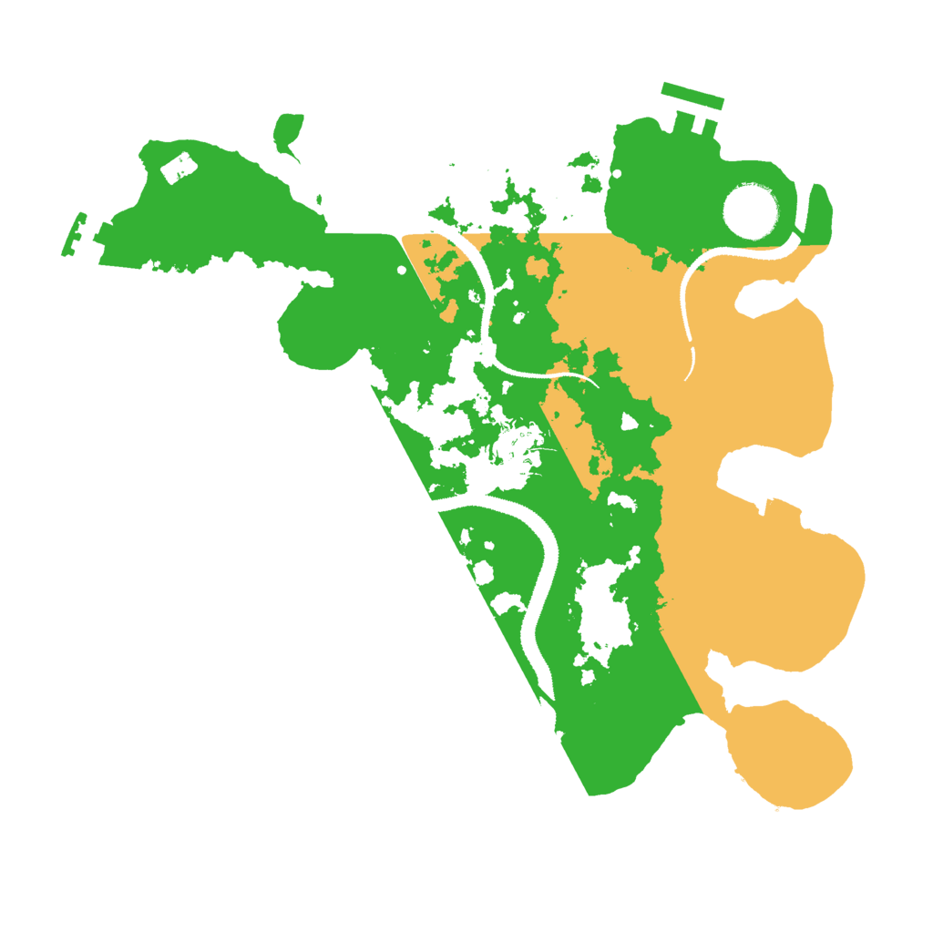 Biome Rust Map: Procedural Map, Size: 3000, Seed: 1476268112