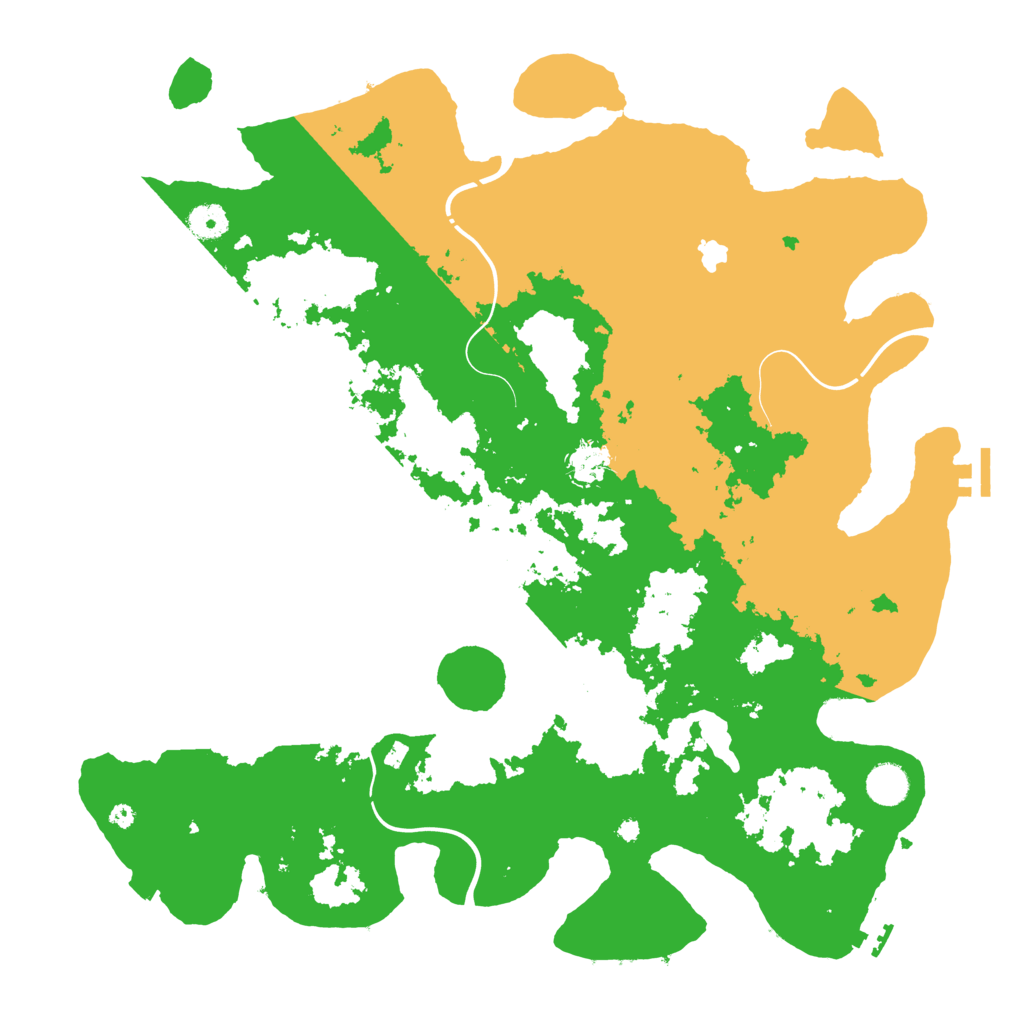 Biome Rust Map: Procedural Map, Size: 4250, Seed: 875614020