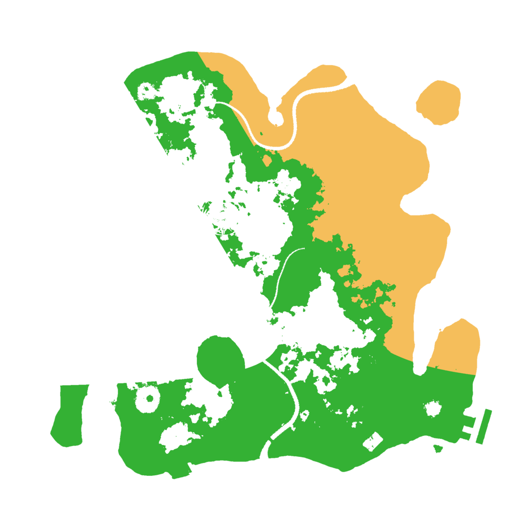 Biome Rust Map: Procedural Map, Size: 3000, Seed: 17894