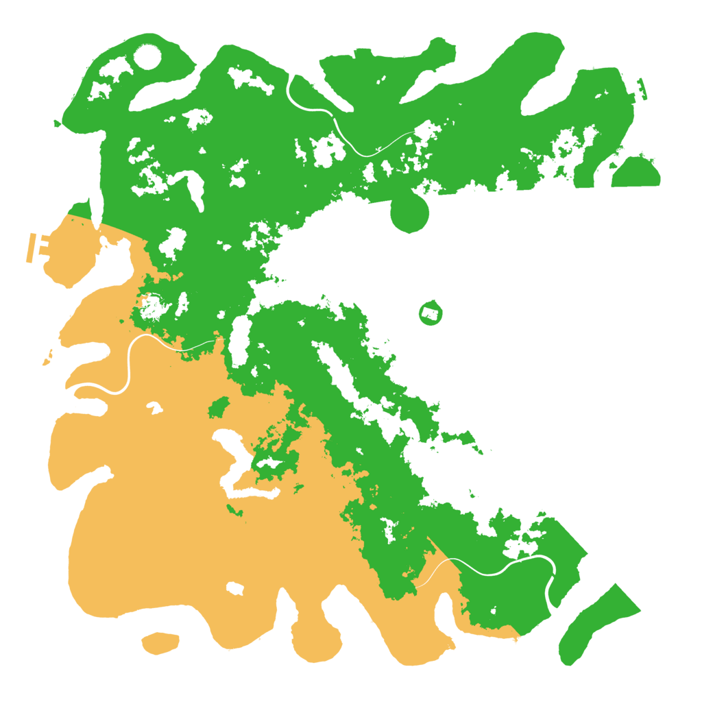 Biome Rust Map: Procedural Map, Size: 4800, Seed: 684985117