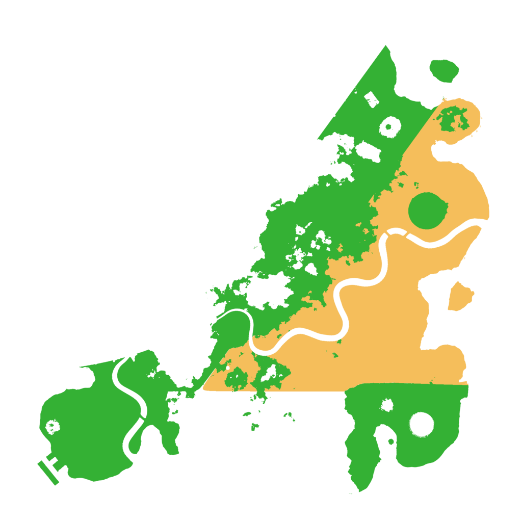Biome Rust Map: Procedural Map, Size: 3750, Seed: 564368039