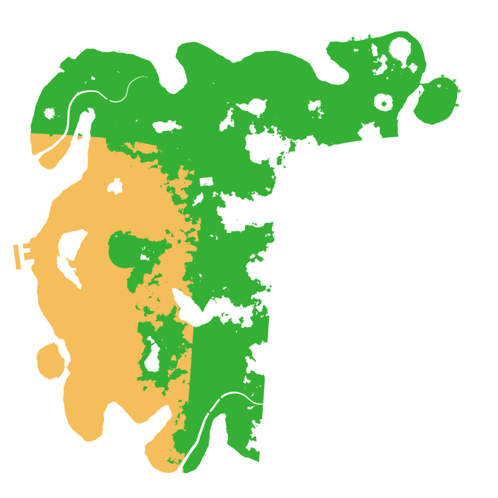 Biome Rust Map: Procedural Map, Size: 4050, Seed: 1056668069