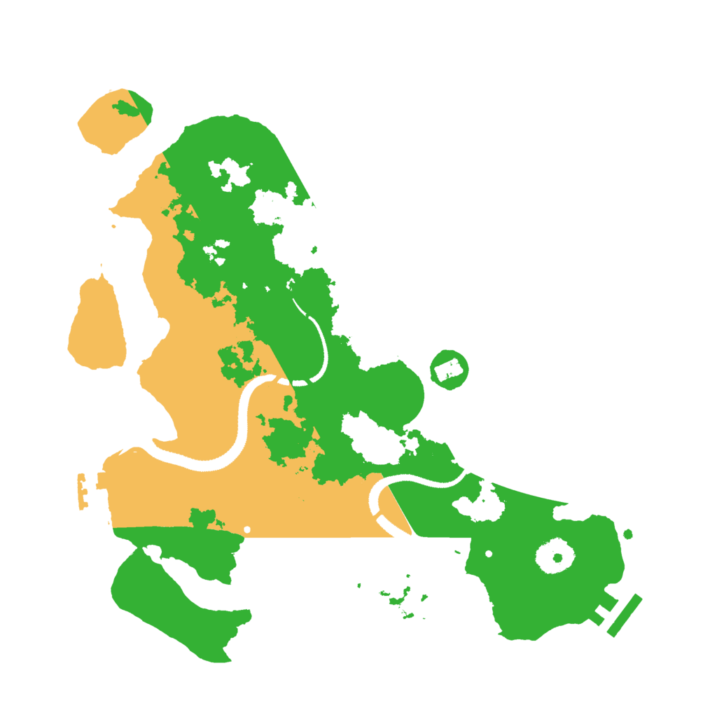 Biome Rust Map: Procedural Map, Size: 3000, Seed: 805853312