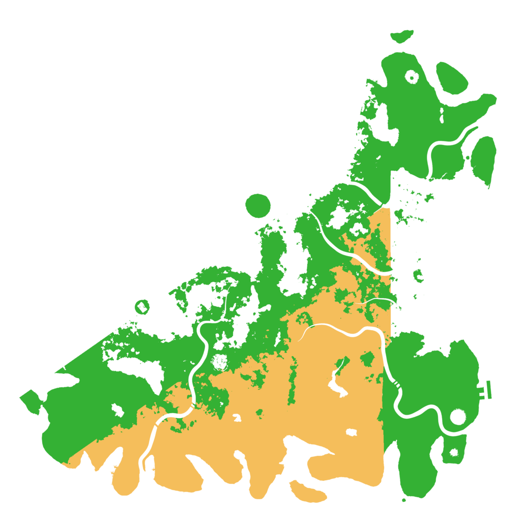 Biome Rust Map: Procedural Map, Size: 5800, Seed: 1043760038
