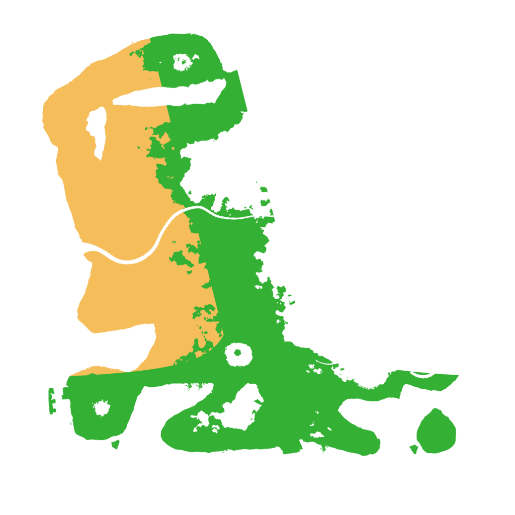 Biome Rust Map: Procedural Map, Size: 3000, Seed: 446722086