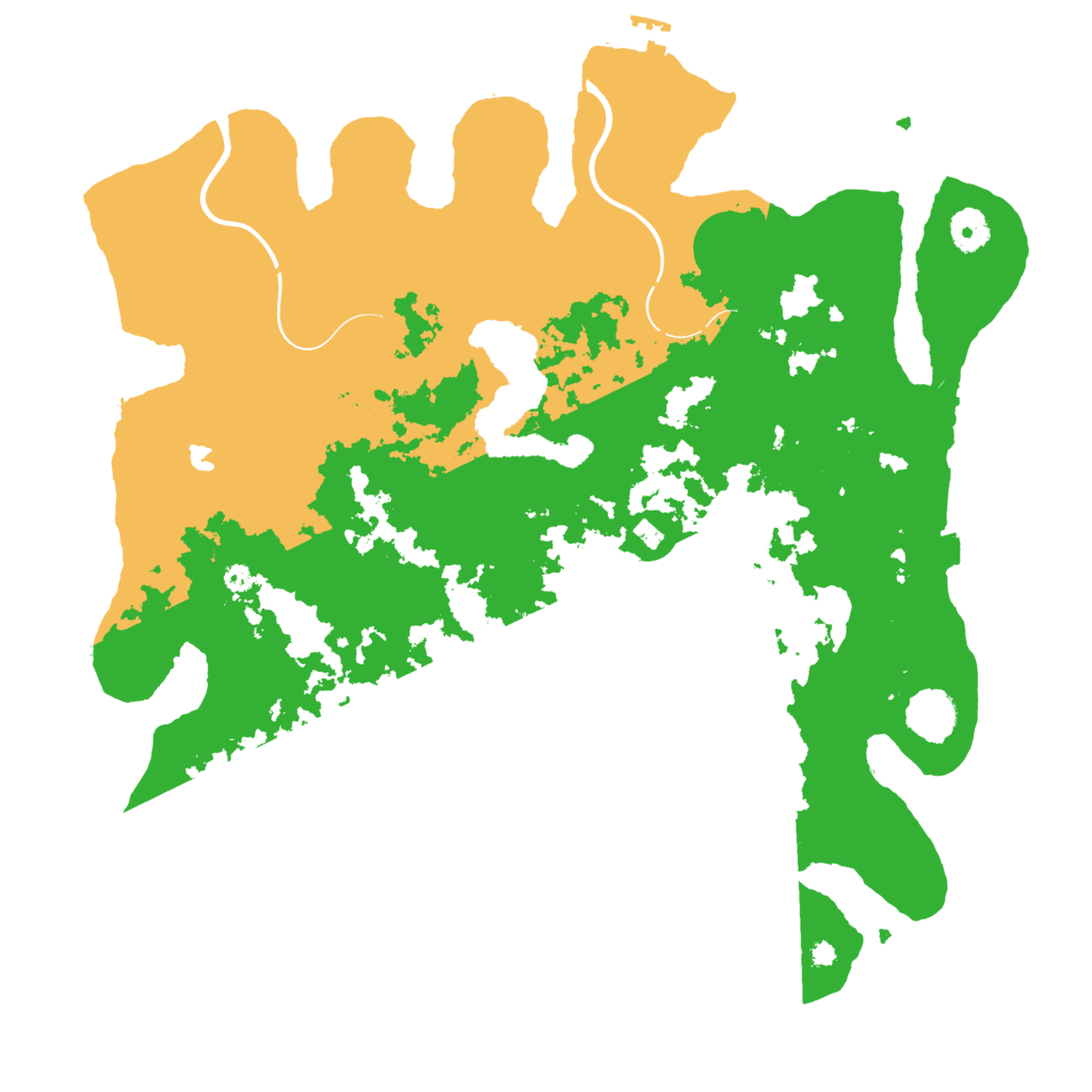 Biome Rust Map: Procedural Map, Size: 4000, Seed: 627429264