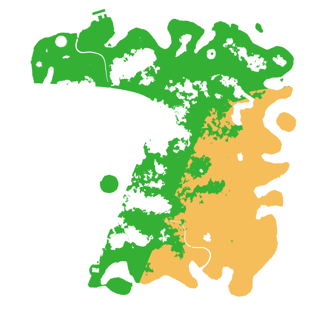 Biome Rust Map: Procedural Map, Size: 4800, Seed: 1008963083