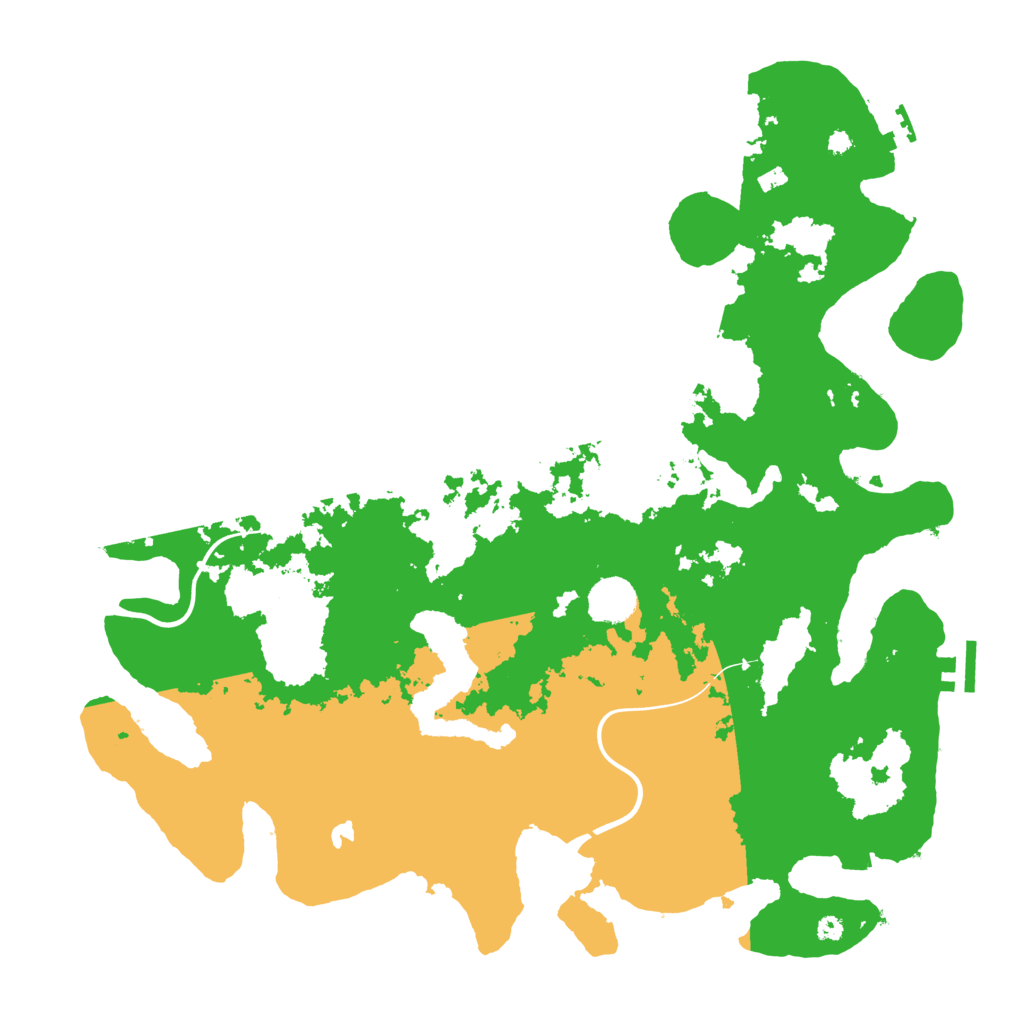 Biome Rust Map: Procedural Map, Size: 4000, Seed: 404270