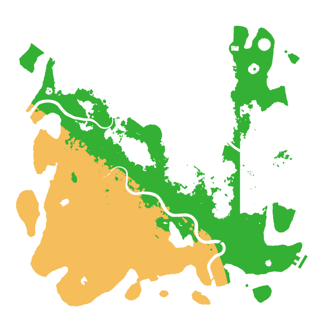 Biome Rust Map: Procedural Map, Size: 4500, Seed: 1150009644
