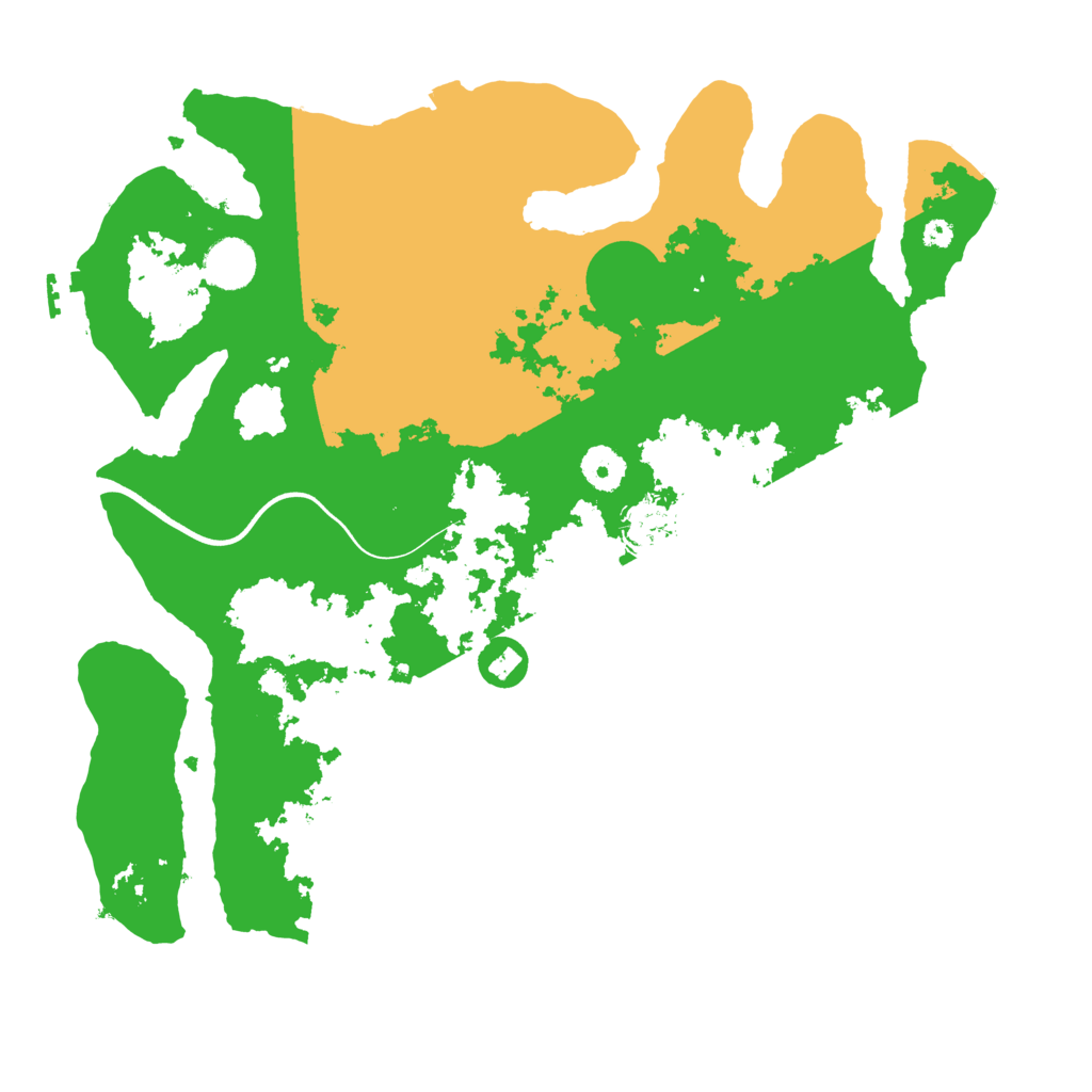 Biome Rust Map: Procedural Map, Size: 3750, Seed: 873731553