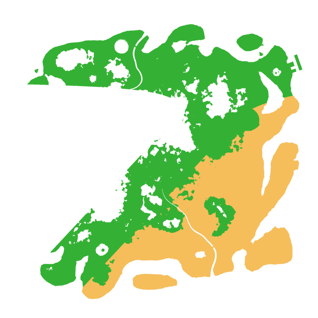 Biome Rust Map: Procedural Map, Size: 4000, Seed: 1362645024