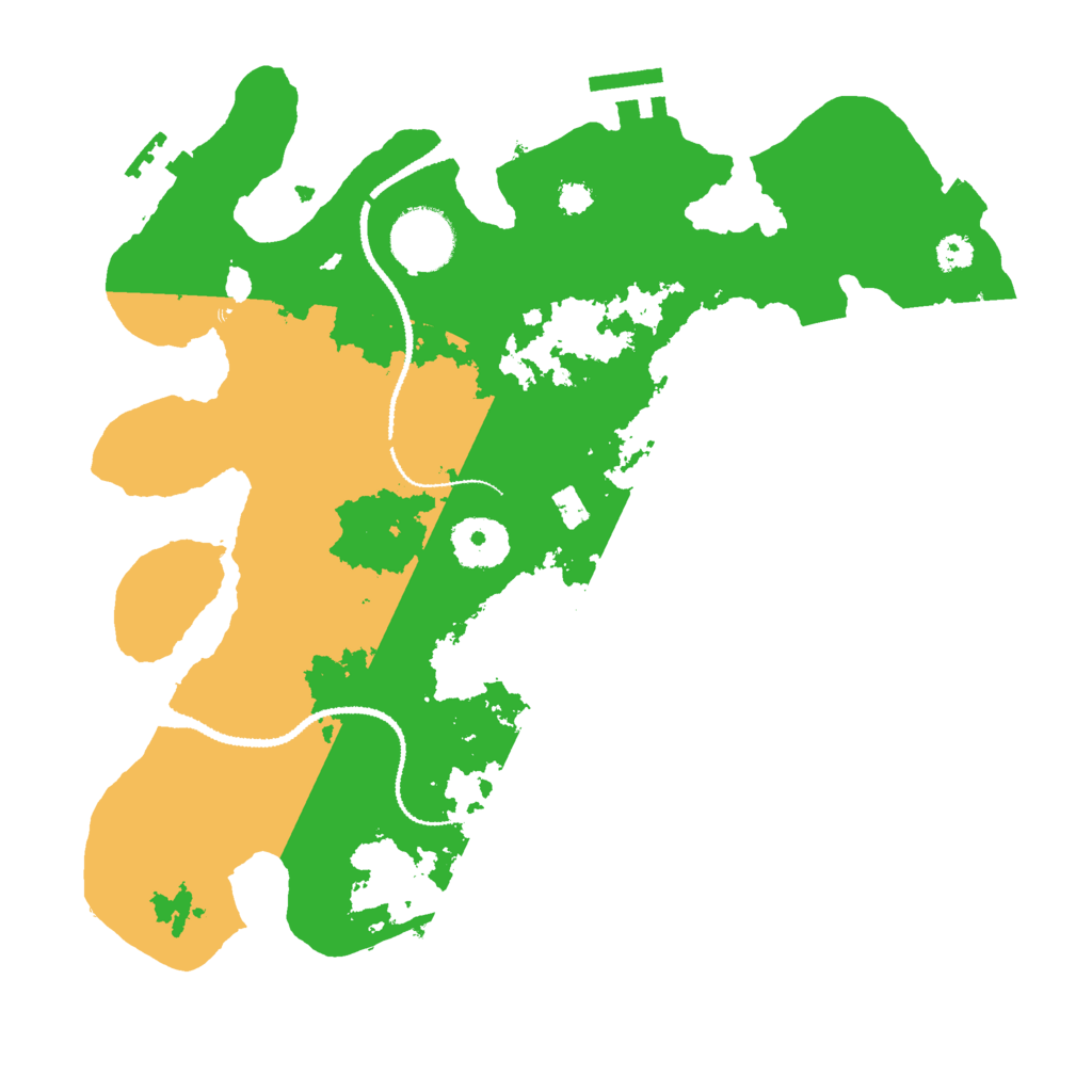Biome Rust Map: Procedural Map, Size: 3000, Seed: 1803633448