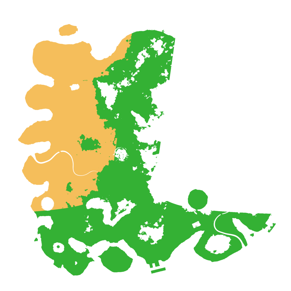 Biome Rust Map: Procedural Map, Size: 4000, Seed: 1390084203