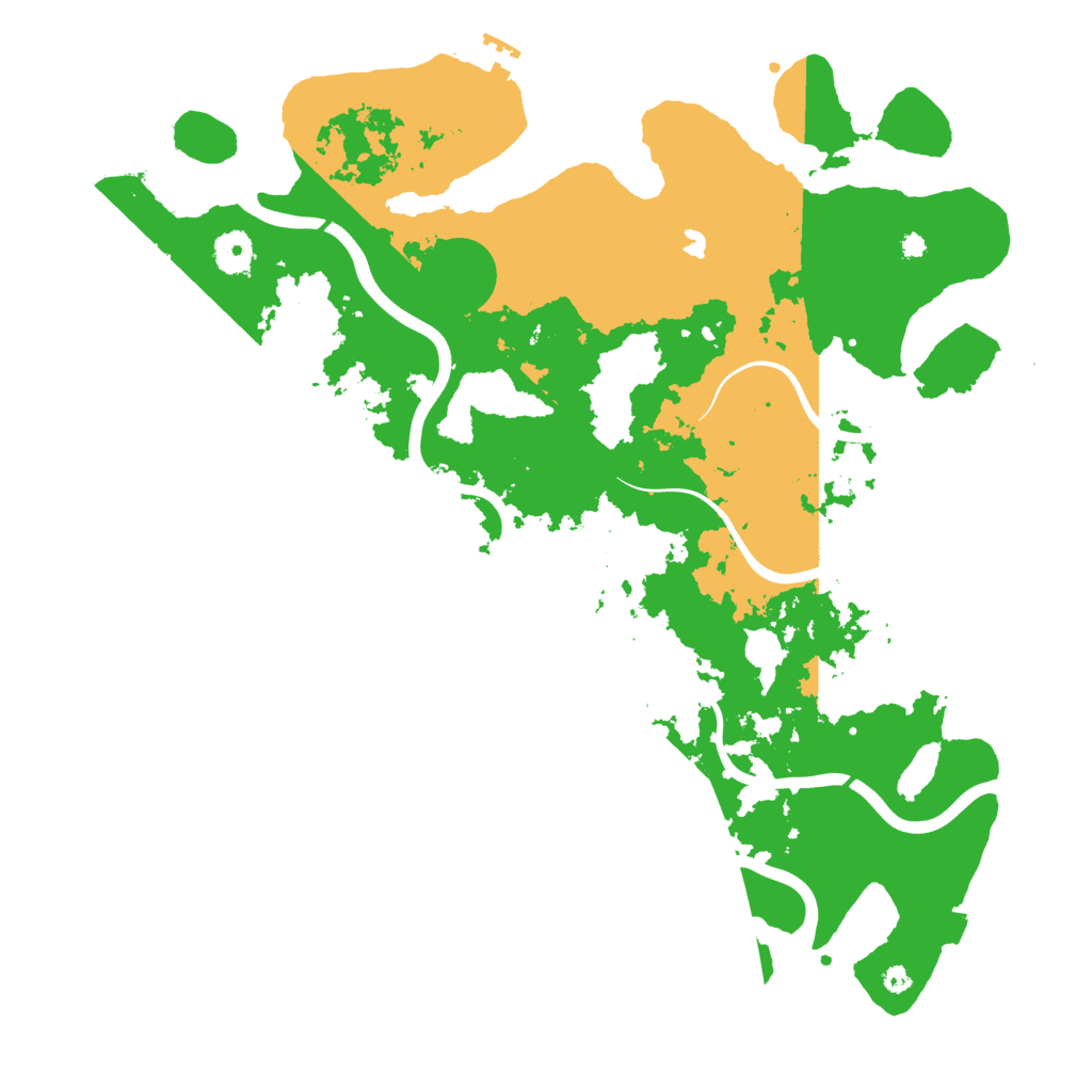 Biome Rust Map: Procedural Map, Size: 4000, Seed: 1313552347