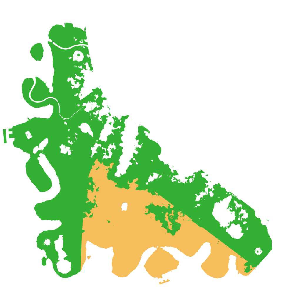 Biome Rust Map: Procedural Map, Size: 4250, Seed: 106561217