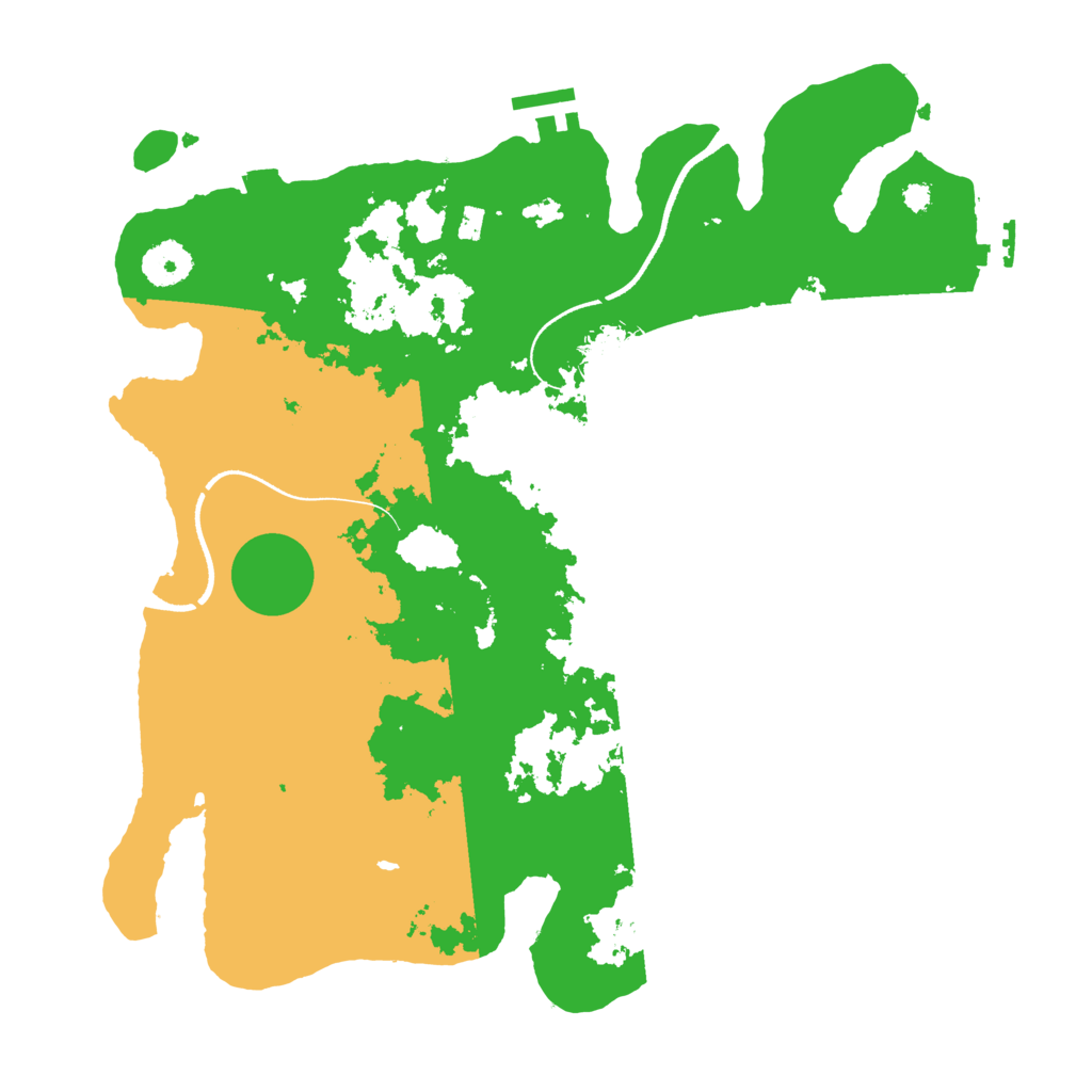 Biome Rust Map: Procedural Map, Size: 3500, Seed: 1513519862
