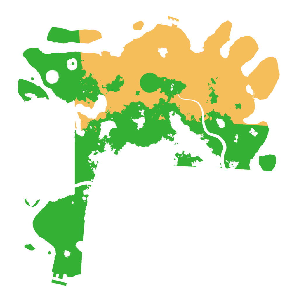 Biome Rust Map: Procedural Map, Size: 4000, Seed: 1908898267