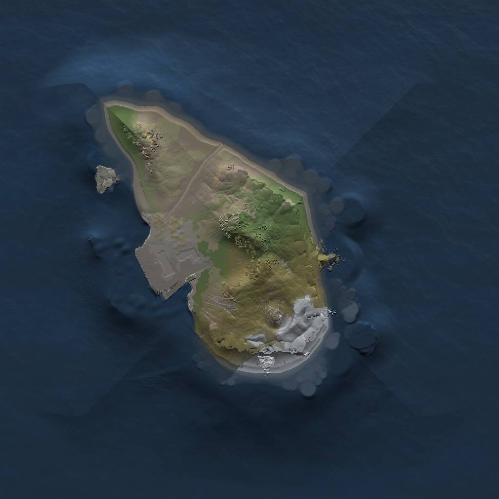 Rust Map: Procedural Map, Size: 1000, Seed: 57351859, 1 Monuments