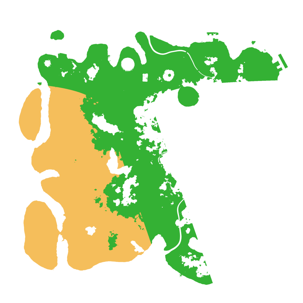 Biome Rust Map: Procedural Map, Size: 4000, Seed: 1583915509