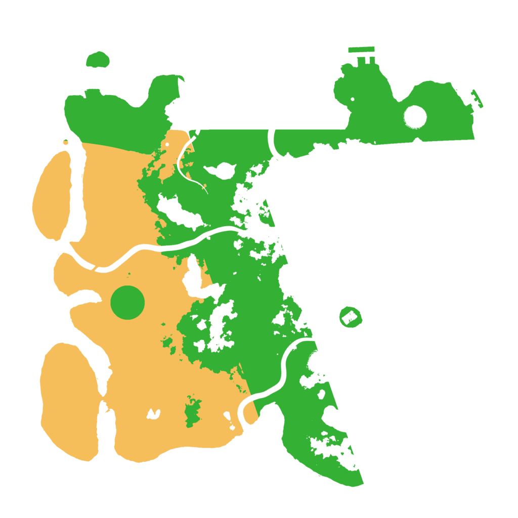 Biome Rust Map: Procedural Map, Size: 4000, Seed: 1583915509