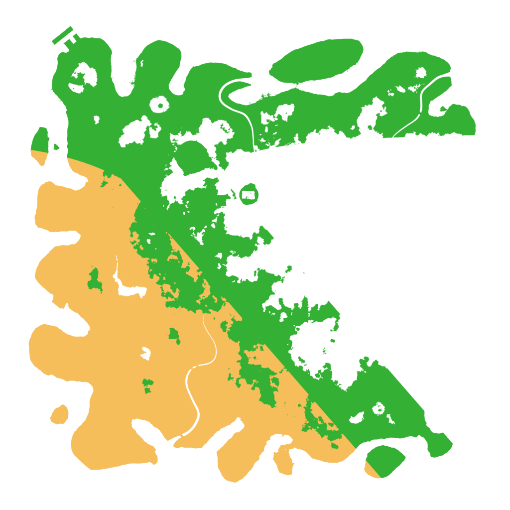 Biome Rust Map: Procedural Map, Size: 4250, Seed: 1375254850