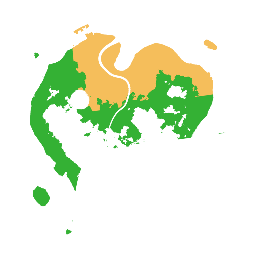 Biome Rust Map: Procedural Map, Size: 2505, Seed: 50000