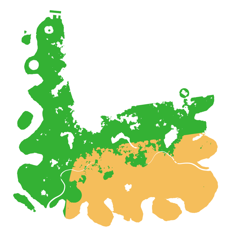 Biome Rust Map: Procedural Map, Size: 4250, Seed: 8762