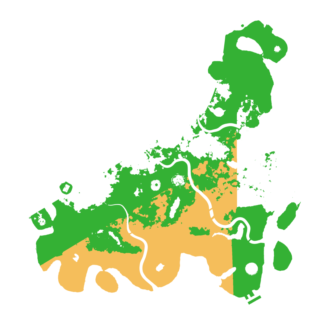 Biome Rust Map: Procedural Map, Size: 4500, Seed: 1573947222