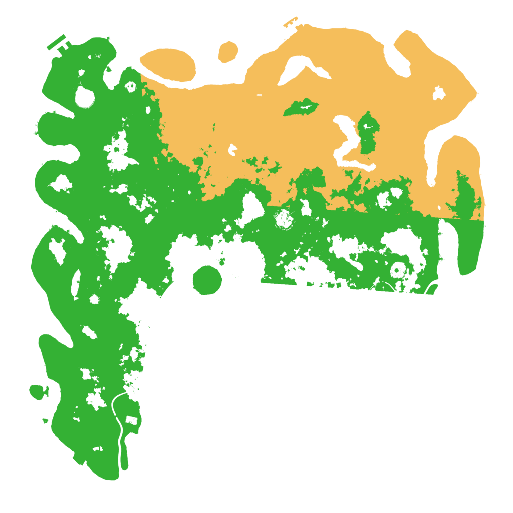 Biome Rust Map: Procedural Map, Size: 4800, Seed: 1940673746