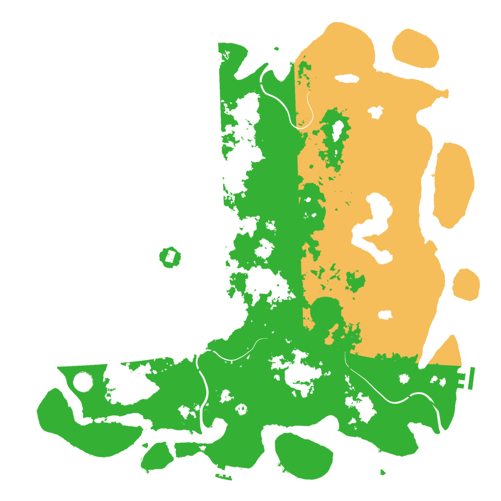 Biome Rust Map: Procedural Map, Size: 4500, Seed: 458875362