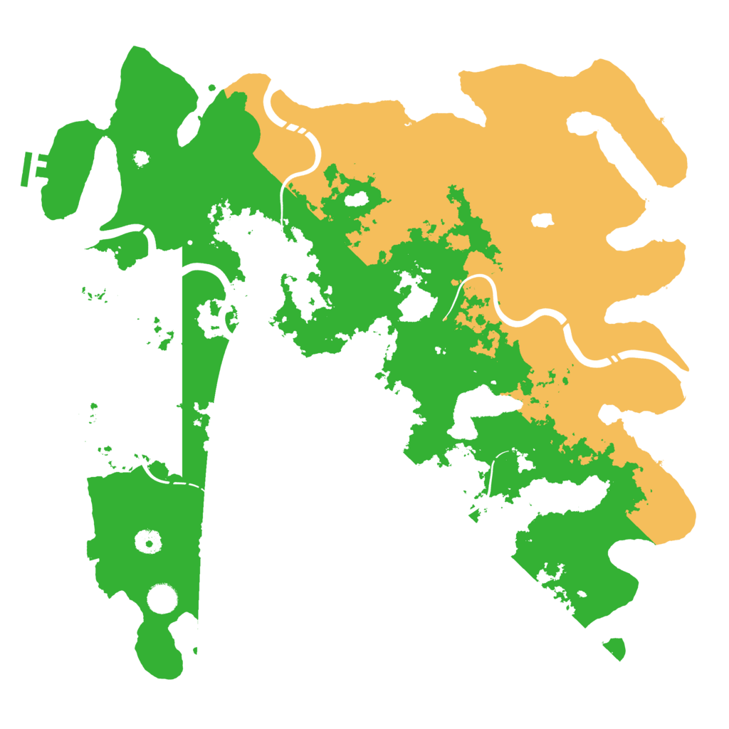Biome Rust Map: Procedural Map, Size: 4250, Seed: 1847506958
