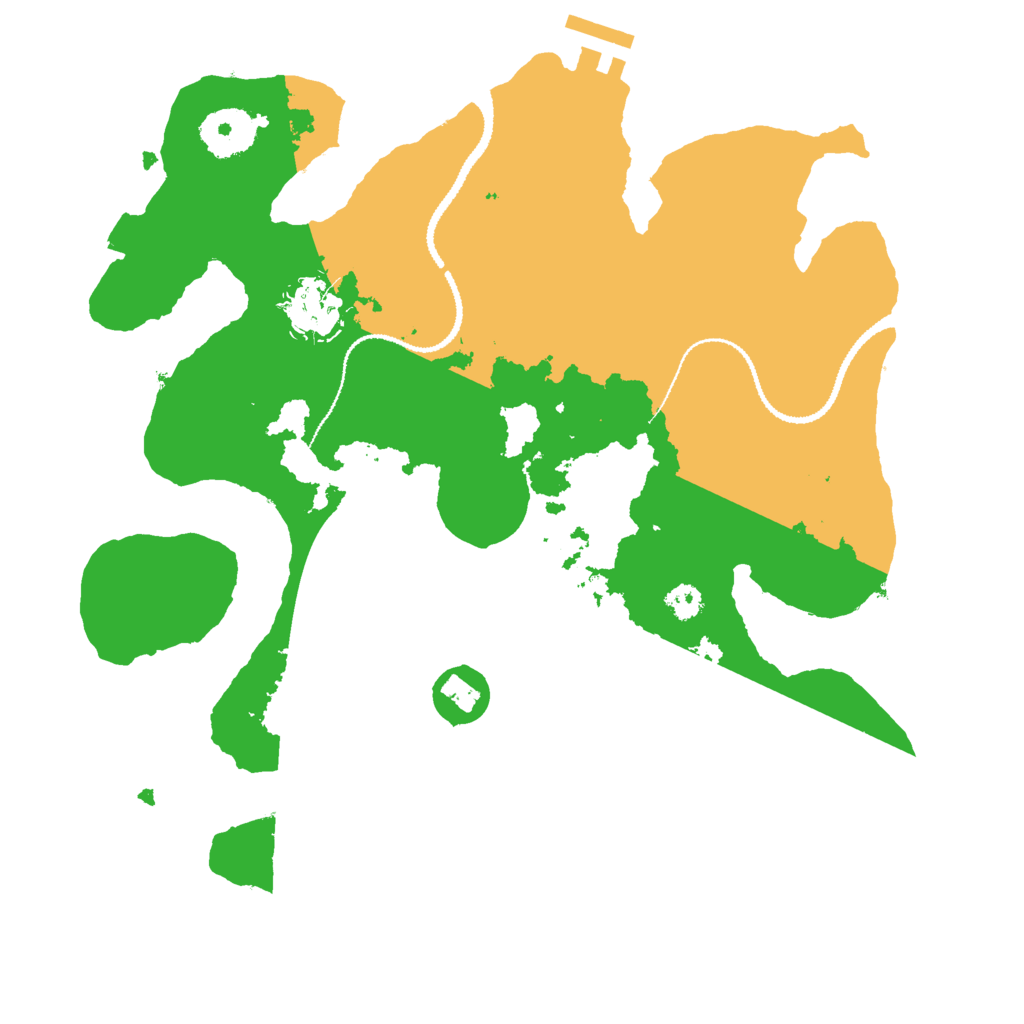 Biome Rust Map: Procedural Map, Size: 3000, Seed: 807047099
