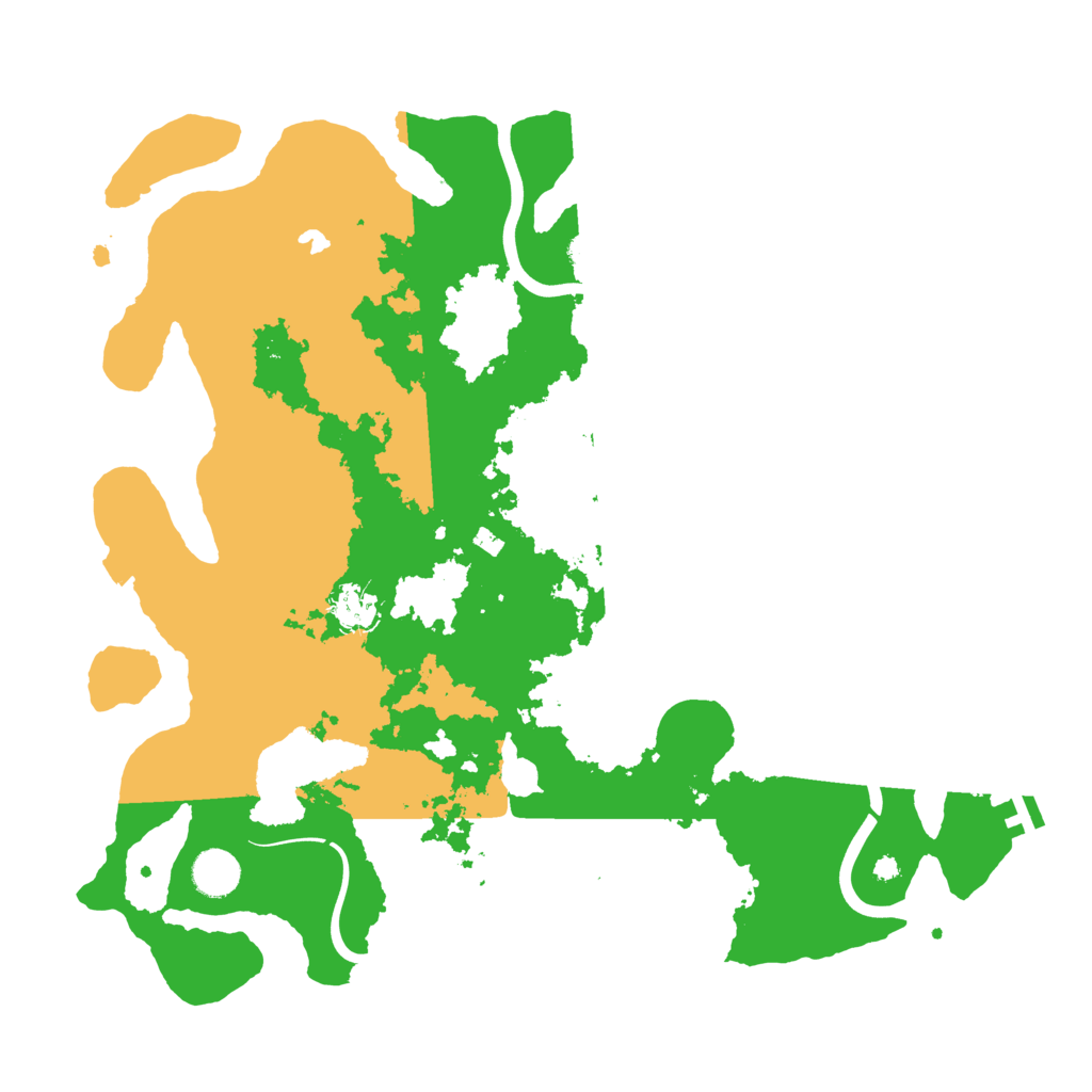 Biome Rust Map: Procedural Map, Size: 4000, Seed: 1768279502