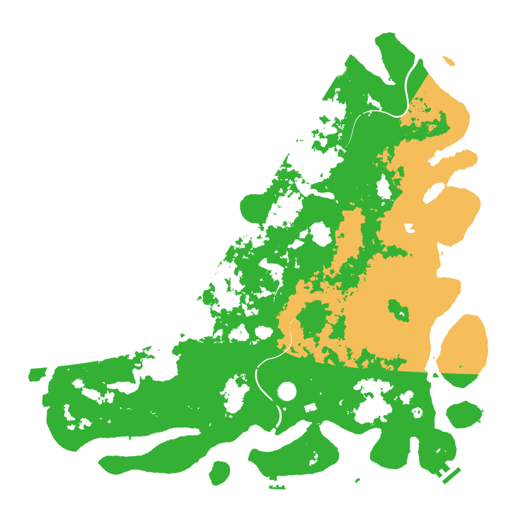 Biome Rust Map: Procedural Map, Size: 4750, Seed: 337148480