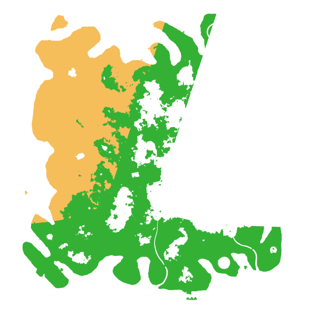 Biome Rust Map: Procedural Map, Size: 4500, Seed: 877625