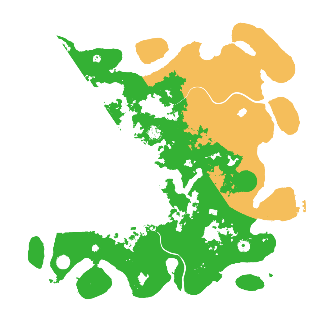 Biome Rust Map: Procedural Map, Size: 4000, Seed: 615620693
