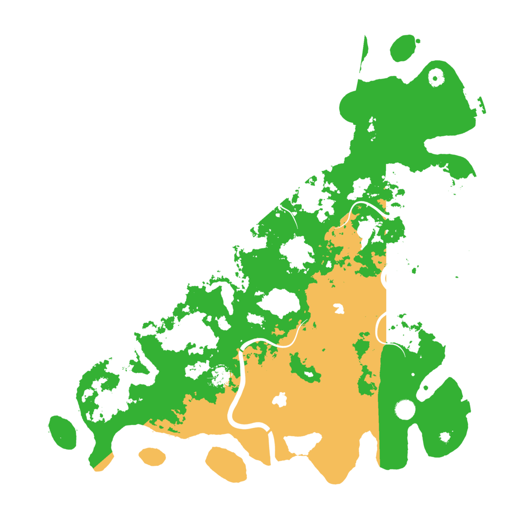 Biome Rust Map: Procedural Map, Size: 4500, Seed: 60439737