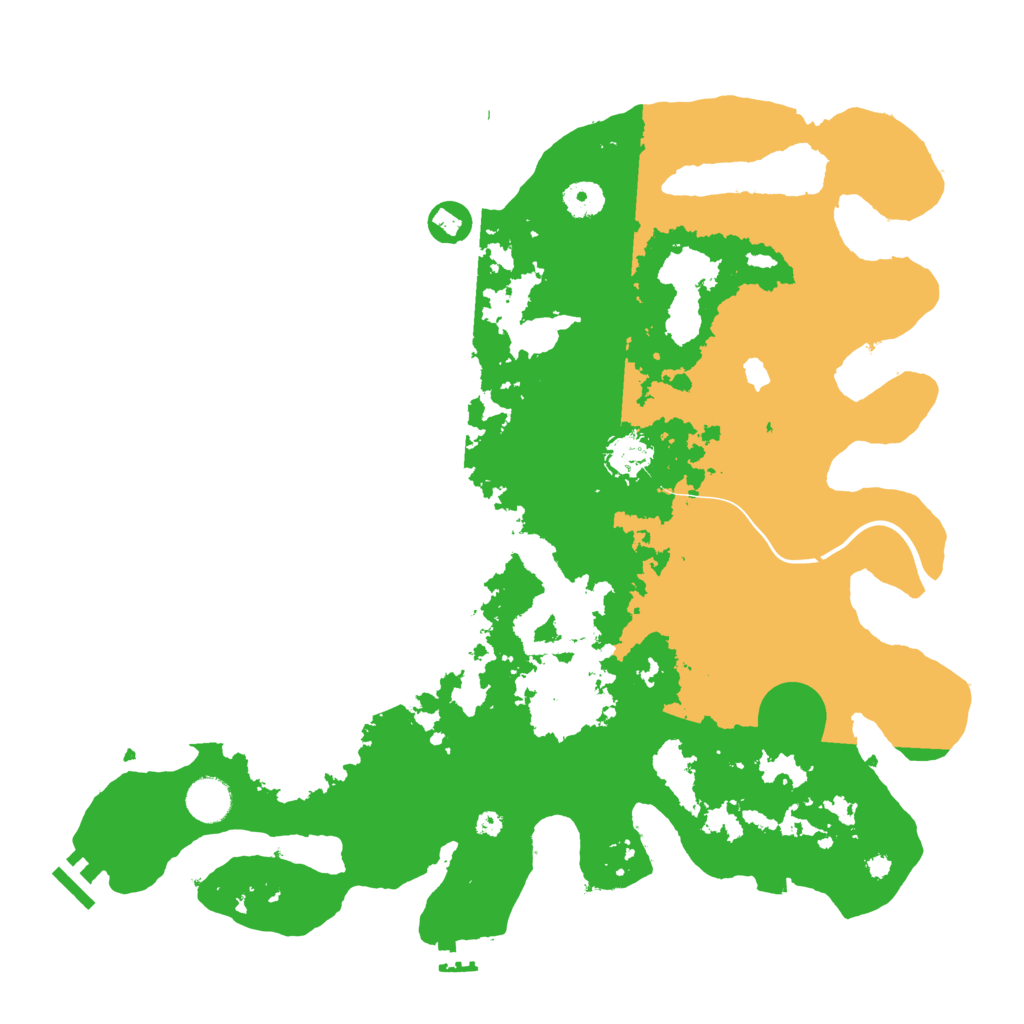 Biome Rust Map: Procedural Map, Size: 4000, Seed: 782995563
