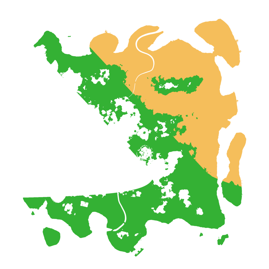 Biome Rust Map: Procedural Map, Size: 3750, Seed: 1098015659