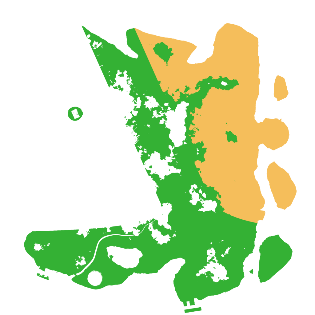 Biome Rust Map: Procedural Map, Size: 3750, Seed: 1450751833